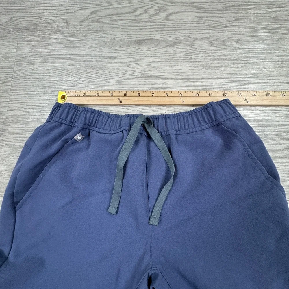 FIGS Men's Jogger Scrub Pants Tansen Blue/Purple XS Elastic Waist Drawstring